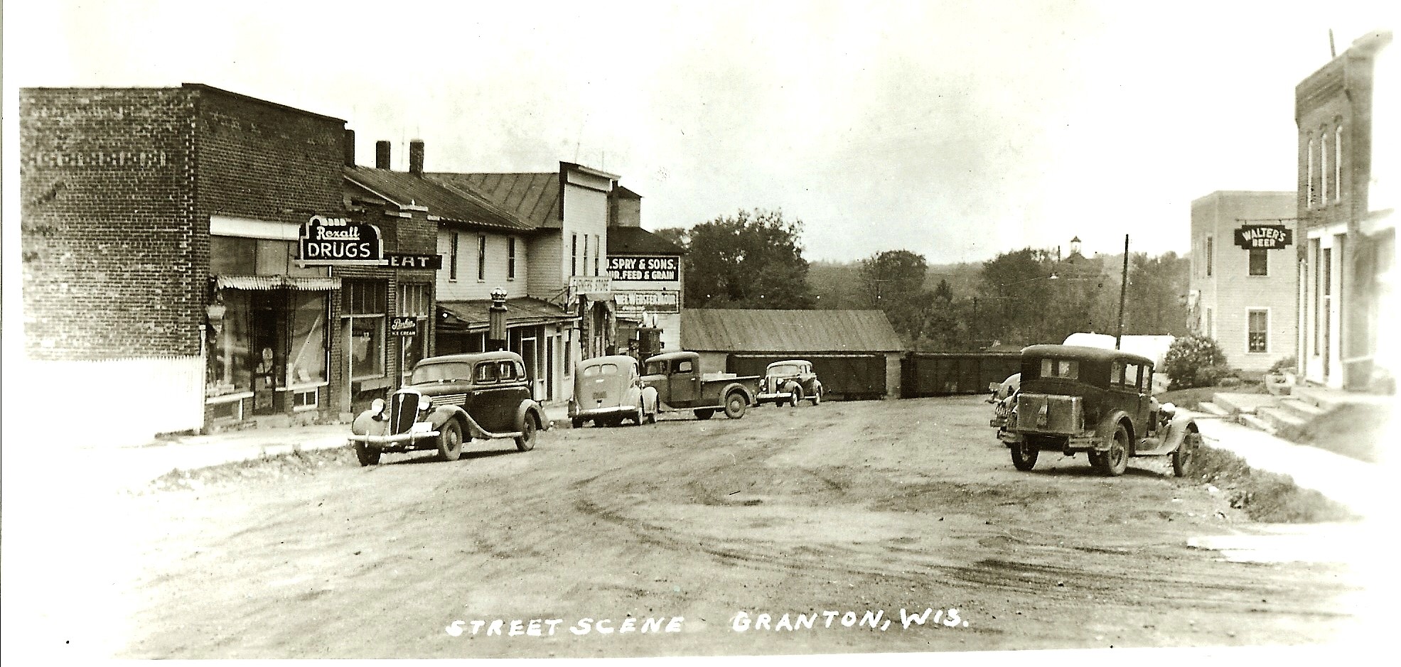 Granton Street Scene from 1920